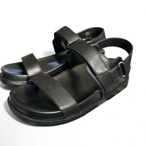 Dolce Vita women’s Argyle Black Sandals sz 7 nwb